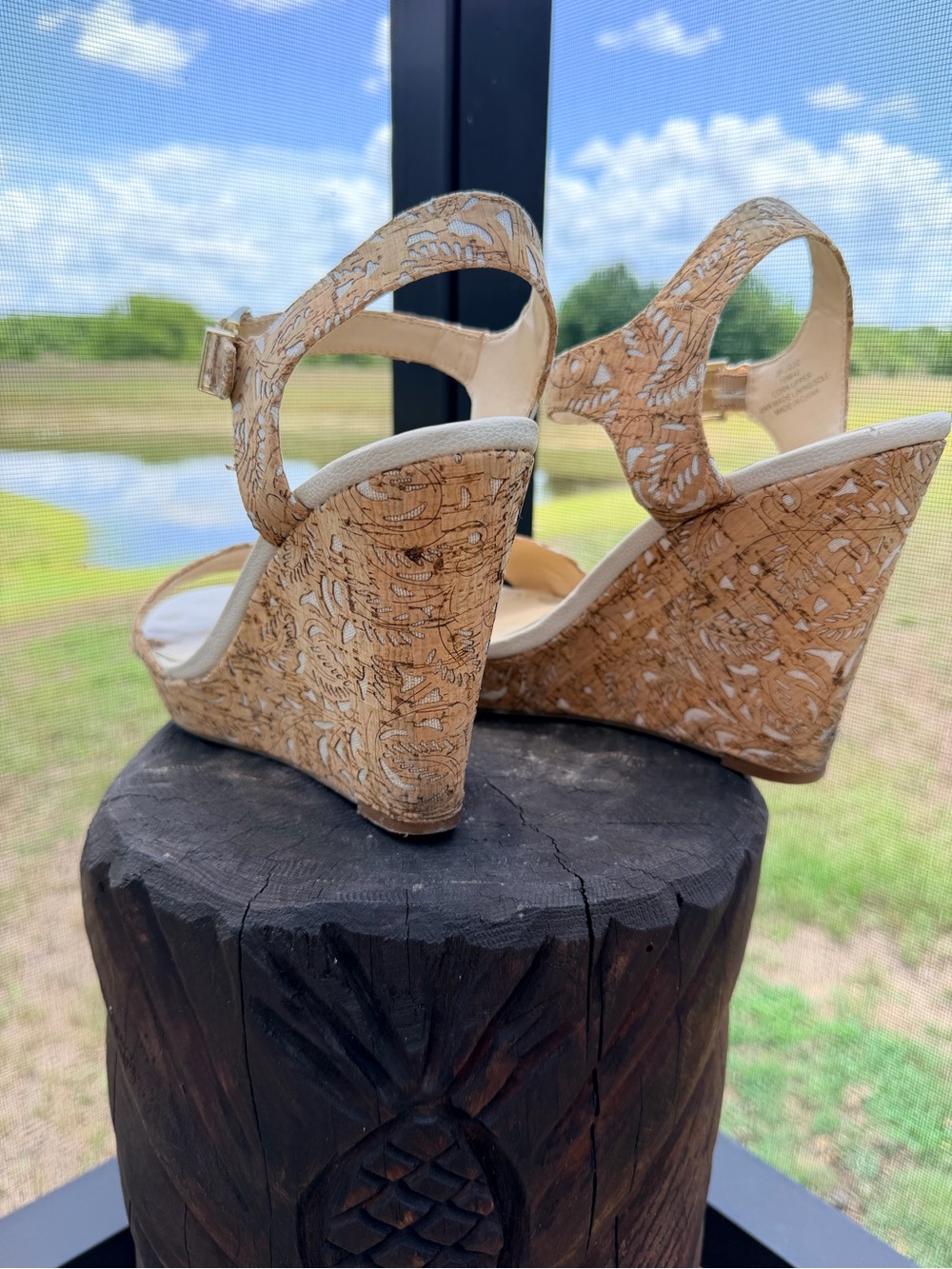 Jessica’ Simpson women’s wedge sandals Size 10M - Picture 6 of 12